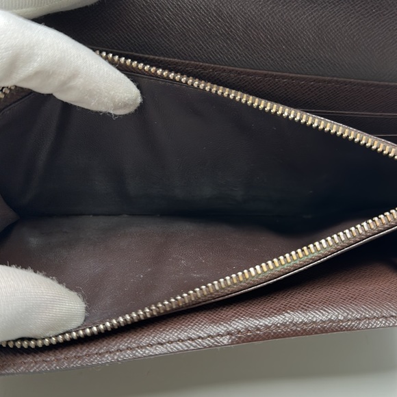Authentic LOUIS VUITTON Sarah Wallet Damier Ebene - Picture 11 of 14